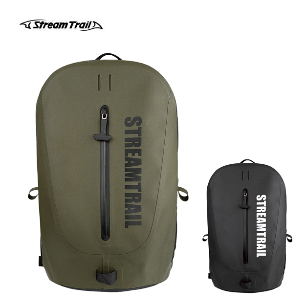 防水バック　ストリームトレイル　55 ブラック STREAMTRAIL ストリームトレイル バッグ 防水バッグ 撥水バッグ